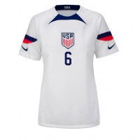 Koszulka piłkarska Stany Zjednoczone Yunus Musah #6 Strój Domowy dla kobiety MŚ 2022 tanio Krótki Rękaw